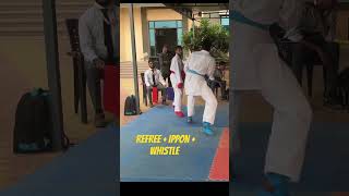 Smooth ippon right or wrong ippon score karate fighter [upl. by Latonia777]