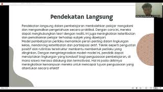 Implementasi Model Pembelajaran Behavioristik [upl. by Noramac]