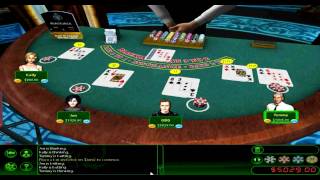 Hoyle Casino 2010 Gameplay Blackjack amp Roulette [upl. by Pilif674]