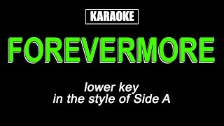 HQ Karaoke  Forevermore Lower Key [upl. by Rothberg730]