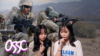 Koreans React To US Troops Footage For The First Time  𝙊𝙎𝙎𝘾 [upl. by Hobart]