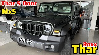 New 2024 Mahindra Thar Roxx 5 Door Mx5 Variant Review  Thar 5 door Review  Thar Roxx  Thar 2024 [upl. by Ramses]