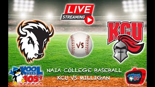 KCU vs Milligan  NAIA College Baseball  LIVE  Kool TV  22424 [upl. by Houston918]