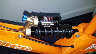 DNM Burner RCP2 Rear Coil Shock quick look over [upl. by Arhez]