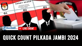 🔴Pencoblosan Hingga Quick Count Pilkada Jambi 2024 [upl. by Milan860]