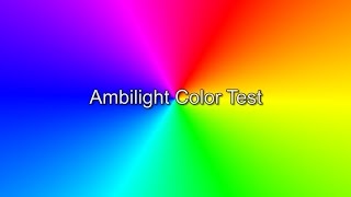 Ambilight Color Test [upl. by Anabahs]