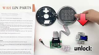 Electronic Safe Lock Instruction Manual  How to Change Code of Stackon Digital Gun Safe [upl. by Ranique109]