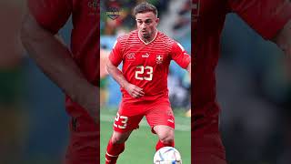 Sejarah Tendangan salto Xherdan Shaqiri – Switzerland National Team [upl. by Nhguaved]