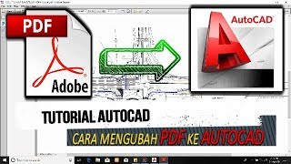 PDF KE AUTOCAD [upl. by Eiramyma70]