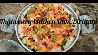 Thalassery Chicken Dum Biriyani  Alhaazi Kitchen [upl. by Levin]