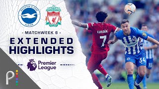 Brighton v Liverpool  PREMIER LEAGUE HIGHLIGHTS  1082023  NBC Sports [upl. by Naehgem]