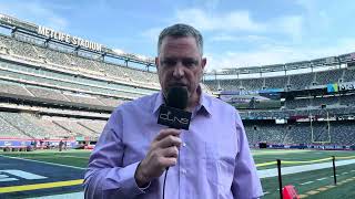 Bengals face Giant task versus Big Blue Mike Petraglia scenesets from MetLife Stadium [upl. by Jennette]