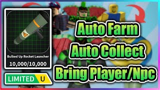 UGC LIMITED Bulked Up Script  Auto Farm  Auto Collect  Bring PlayerNpc [upl. by Shoshanna]