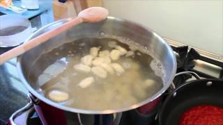 PastaTV  Making The Perfect Gnocchi in Napoletana Sauce [upl. by Ellehcit]