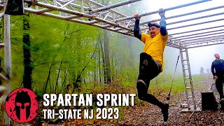 Spartan Race Sprint 2023 All Obstacles [upl. by Ynaffet]