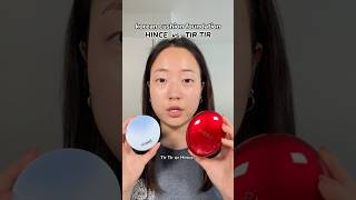 TIR TIR vs HINCE Korean cushion foundation battle 🥊 kbeauty [upl. by Eigram]