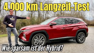 Hyundai Tucson Hybrid 4000 Kilometer LangzeitTest Was kann der SUVBestseller Review  2023 [upl. by Yrek]