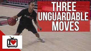 3 UNGUARDABLE Basketball Moves That Are EASY To Use [upl. by Eihtur]