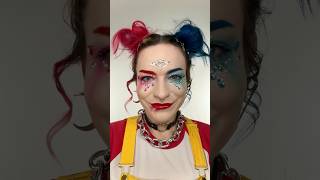 Harley Quinn Makeup 🩸 harleyquinn makeuptutorial tutorial shorts makeup [upl. by Nepsa]