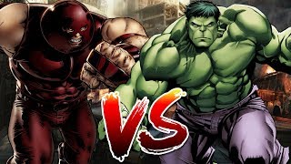 Hulk VS Juggernaut  BATTLE ARENA [upl. by Elleuqram252]