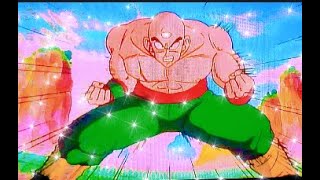 Dragon Ball Z Tienshinhan Vs Nappa Part 1  Nappa injures Tiens Arm  DBZ Tien Saiyan Fight [upl. by Laney]