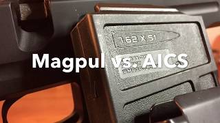 Review Magpul AICS Pmag vs Accuracy International magazine in a XLR Evolution system [upl. by Ashman110]