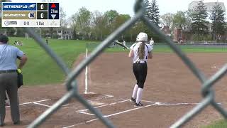 4292024 NHS V Softball vs Wethersfield [upl. by Batholomew]