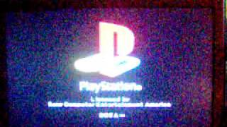 PlayStation 2 Startup Screen with PlayStation 1 Game Inserted [upl. by Aigneis]