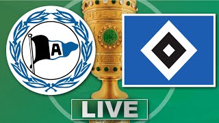 🔴 Arminia Bielefeld  Hamburger SV  DFB Pokal 2 Runde  Liveradio [upl. by Athalee]