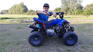 Quad 110cc de mon petit cousin en panne quand la révision se transforme en rénovation [upl. by Ettelloc]