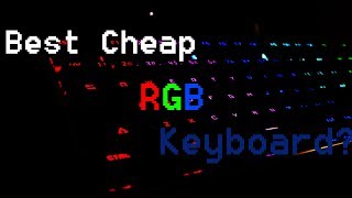 Fantech MK871 RGB Mechanical Gaming Keyboard Review [upl. by Nolrah]