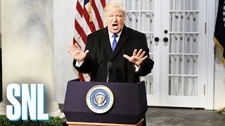 Trump Press Conference Cold Open  SNL [upl. by Riki]