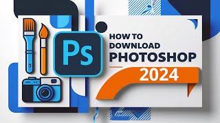 How to download and install adobe Photoshop Software tutorial 2024 [upl. by Laekcim]