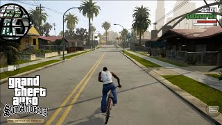 GTA San Andreas Definitive Edition Android TAPI DI HP KENTANG [upl. by Tallula]