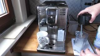 Saeco Incanto Kaffeevollautomat im Test [upl. by Ahsikad]