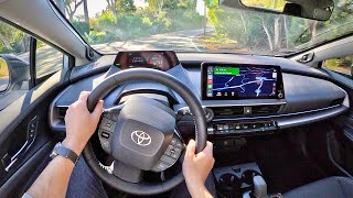 2023 Toyota Prius Limited AWD  POV Driving Impressions [upl. by Alag]