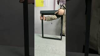 Very narrow invisible screen window child safety lock qiangning [upl. by Sualkin]