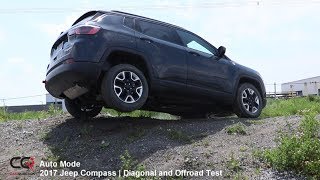 4x4 Diagonal Test 20172018 Jeep Compass Trailhawk  Review Part 810 [upl. by Enillebyam]