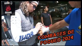 Combates de fogueo 2024 ¡Los chavos vienen con todo 💪🏻🔥🥊 [upl. by Rumit]