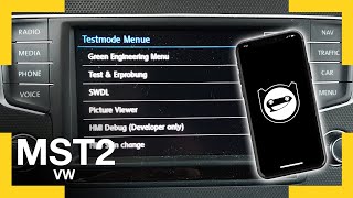 MST2 VW enable developer mode with OBDeleven [upl. by Isayg]