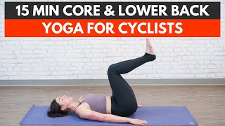 15 Minute Core amp Lower Back  Yoga For Cyclists [upl. by Nagel]