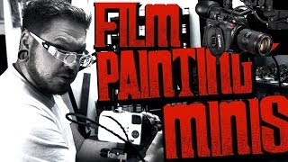 How To Film Painting Miniatures Cheap [upl. by Norvall]