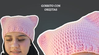 GORRO PARA PRINCIPIANTES fer Rolon [upl. by Nnaeiram511]