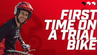 The Trial Guides  Beginner Episode 2 First time on a trial bike [upl. by Patrice]