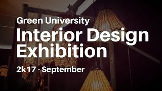 Green University  Interior Design Exhibition 2017  Open Day  හරිත සරසවිය [upl. by Deva]