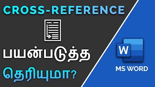 How to use Cross reference in MS Word [upl. by Dilan596]