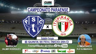 PAYSANDU 3X1 ITUPIRANGA  CAMPEONATO PARAENSE  09022023 [upl. by Anoiek]