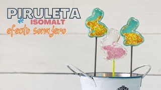 Piruletas de isomalt efecto sonajero [upl. by Walley673]