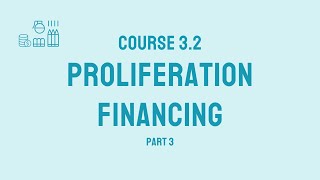 434 Course 32 Proliferation Financing vs Terrorism Financing and Money Laundering Part 34 [upl. by Jodi]