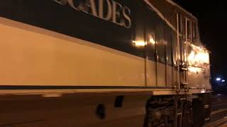 Amtrak Cascades 90252 Passes Through Stanwood WA [upl. by Egor140]